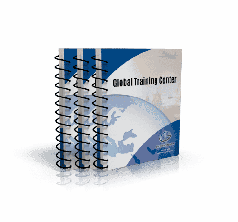 3 reference books with spiral binding for Global Training Center